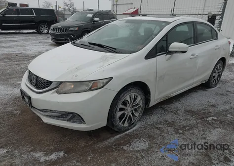 2014 Honda Civic Ex from USA, damaged, VIN 19XFB2F86EE008082